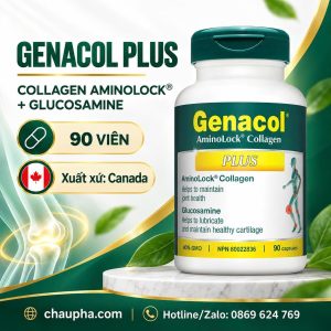Thực phẩm bảo vệ sức khỏe Genacol Plus Collagen Glucosamine – Lọ 90 viên